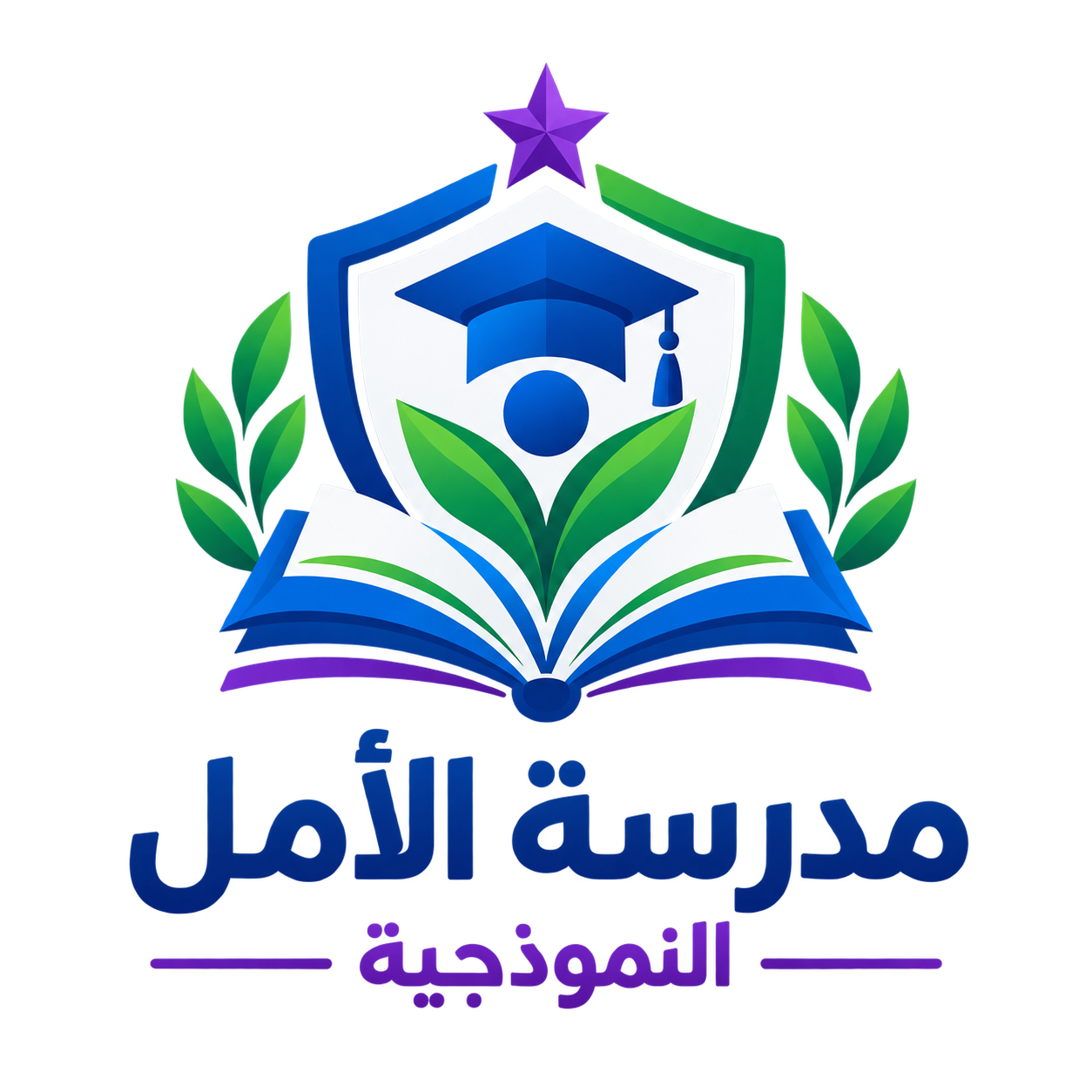 شعار مدرسة النخبة الحديثة